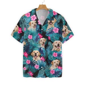 Tropical Labrador Hawaiian Print Shirts Tropical Labrador Hawaiian Print Shirts