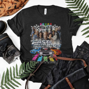 Fast And Furious Signatures Thank You For The Memories 2021 Shirt
