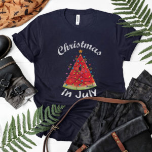 Christmas In July Summer Melon Christmas Tree Summer shirt
