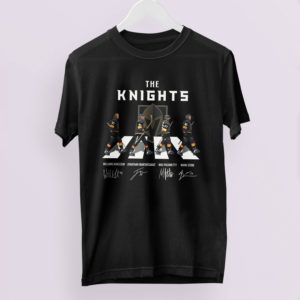 The Knights Abbey Road Signatures Shirt, Vegas Golden Knights The Knights Abbey Road Signatures Shirt, Vegas Golden Knights