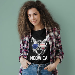 4th Of July Meowica Shirt