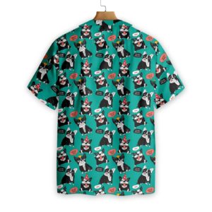 Dog French Bulldog Happy Animals Hawaiian Shirt