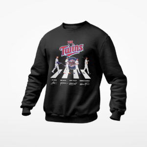 The Twins Abbey Road signatures shirt, ls, hoodie