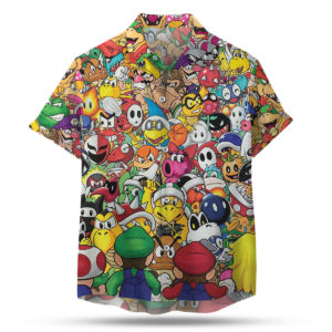 Mario Rogues Hawaiian shirt, shorts