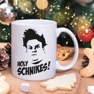 Holy Schnikes Tommy Boy Mug