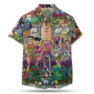Teenage Mutant Ninja Turtles TMNT Rogues Hawaiian shirt, shorts