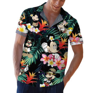 Mickey Mouse GC Hawaiian Shirt, Beach Shorts