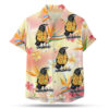 Hawaiian shirted duck button up shirt