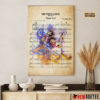 Personalized Darth Vader Star Wars Main Theme Sheet Music Poster Canvas