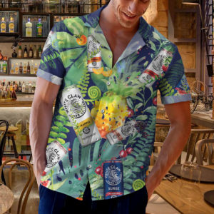 White Claw Hard Seltzer Hawaiian Shirt, Tropical Beach Shorts