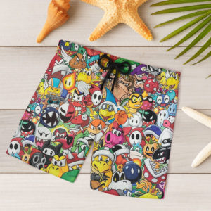 Mario Rogues Hawaiian shirt, shorts