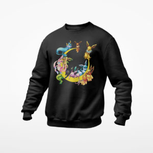 Pokemon Wonders Of Eevee Mega Evolution Shirt, Umbreon, Sylveon, Vaporeon