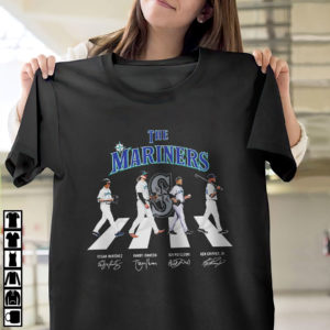 The Mariners Abbey Road signatures shirt, ls, hoodie The Mariners Abbey Road signatures shirt, ls, hoodie