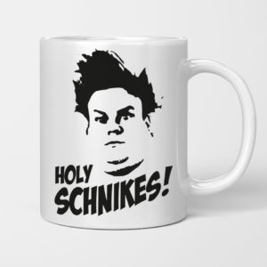Holy Schnikes Tommy Boy Mug