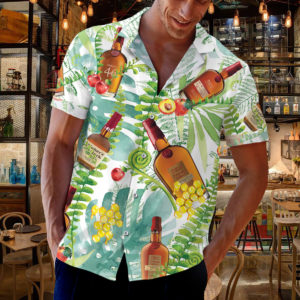 Makers Mark Bourbon Hawaiian Shirt, Tropical Beach Shorts