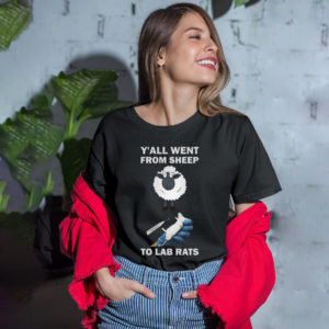 Y?all went from sheep to lad rats shirt, ls, hoodie