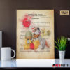 Scuttle The Litte Mermaid Positoovity Sheet Music Poster Canvas