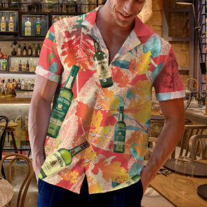 Jameson Irish Whiskey Hawaiian Shirt, Beach Shorts