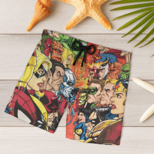 DC vs Marvel Hawaiian Shirt, shorts