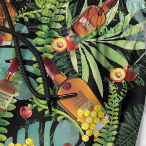 Makers Mark Bourbon Hawaiian Shirt, Beach Shorts