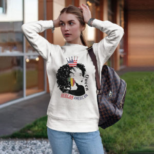 Queen African American Shirt, ls, hoodie