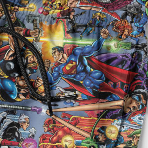 JLA vs the Avengers Hawaiian shirt, shorts
