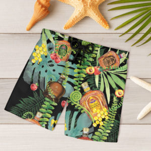 Crown Royal Canadian Hawaiian Shirt, Beach Shorts