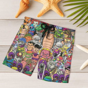 Teenage Mutant Ninja Turtles TMNT Rogues Hawaiian shirt, shorts