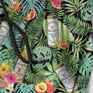 Yuengling Light Lager Beer Hawaiian Shirt, Beach Shorts