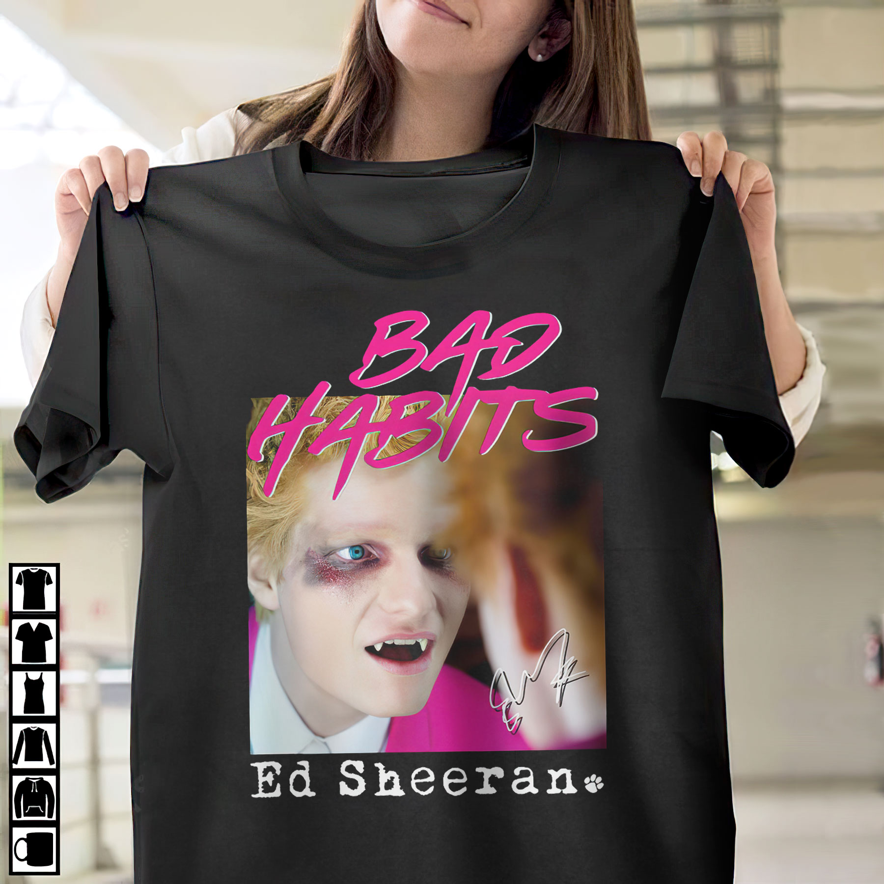 Bad Habits Ed Sheeran Shirt, ls, hoodie Bad Habits Ed Sheeran Shirt, ls, hoodie