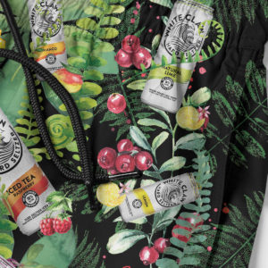 White Claw Hard Seltzer Hawaiian Shirt, Beach Shorts For Men