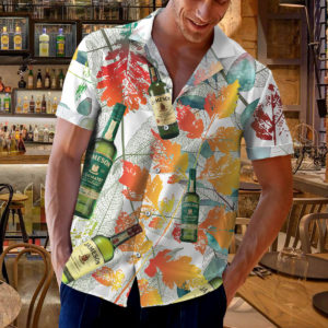 Jameson Irish Whiskey Hawaiian Shirt, Beach Shorts