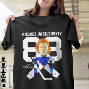 Tampa bay lightning 88 andrei vasilevskiy cartoon signature shirt, ls Tampa bay lightning 88 andrei vasilevskiy cartoon signature shirt, ls