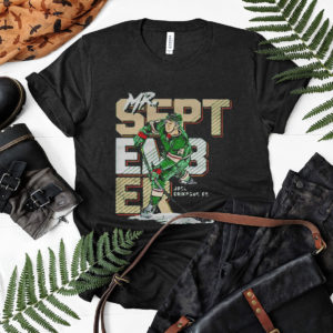Minnesota hockey joel eriksson mr. september signature shirt, ls, hoodie