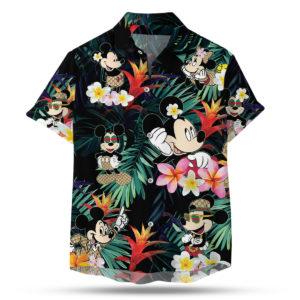 Mickey Mouse GC Hawaiian Shirt, Beach Shorts