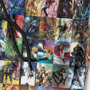 MARVEL COMICS Superhero Hero Hawaiian shirt, shorts