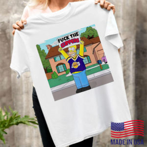 Simpson los angeles lakers fuck the clippers shirt, ls, hoodie