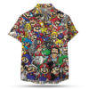 50 Shades of Mario Hawaiian Shirt, shorts