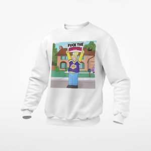 Simpson los angeles lakers fuck the clippers shirt, ls, hoodie