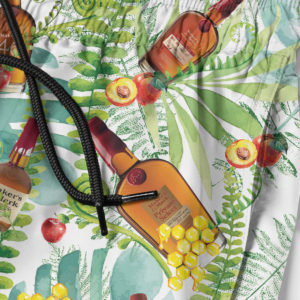 Makers Mark Bourbon Hawaiian Shirt, Tropical Beach Shorts
