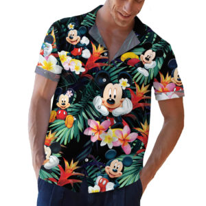 Mickey Mouse Hawaiian Shirt, Beach Shorts