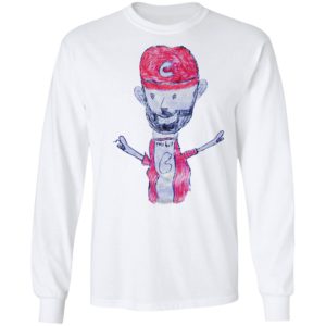 Nick Castellanos Sporting The Customdrawn By His Son Liam Shirt, ls, hoodie