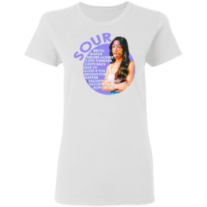 Olivia Rodrigo sour brutal traitor drivers license 2 step forward shirt, ls, hoodie