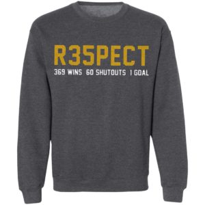 Respect 269 wins 60 shutouts 1 goal Fang Fingers SO Nashville Shirt, hoodie