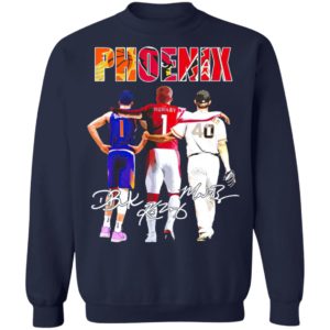 Phoenix Devin Booker Kyler Murray Signatures Shirt, hoodie
