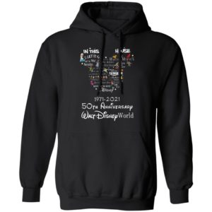 In this let go house disney 1971 2021 50th anniversary walt disney world shirt, hoodie
