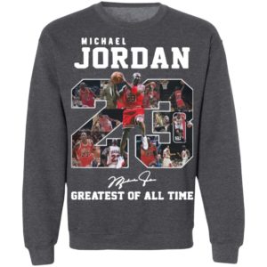 Michael jordan 23 greatest of all time signatures shirt, hoodie