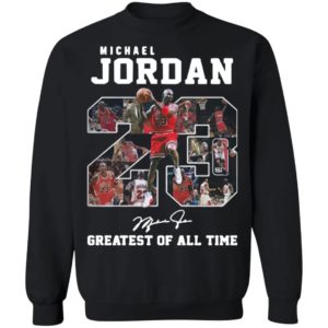 Michael jordan 23 greatest of all time signatures shirt, hoodie