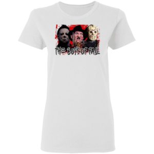 Halloween horror movies the boys of fall bleached shirt, hoodie