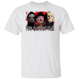 Halloween horror movies the boys of fall bleached shirt, hoodie